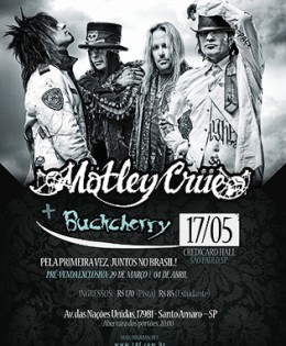 Flyer – Mötley Crüe 2011